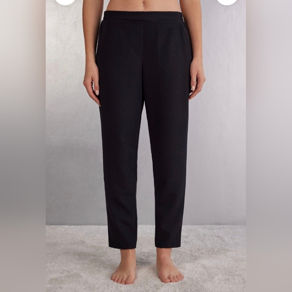 Intimissimi Classic Black Women's Trouser Pants - Picture 1 of 5